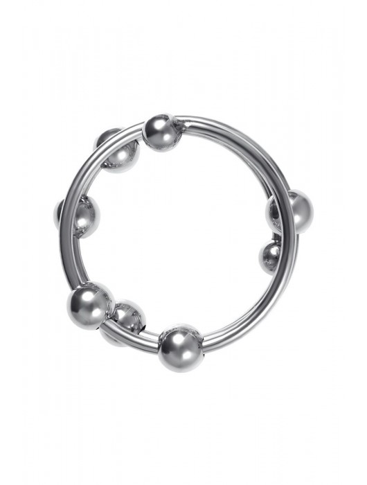 Большое металлическое кольцо под головку пениса - ToyFa - купить с доставкой в Нижнем Тагиле