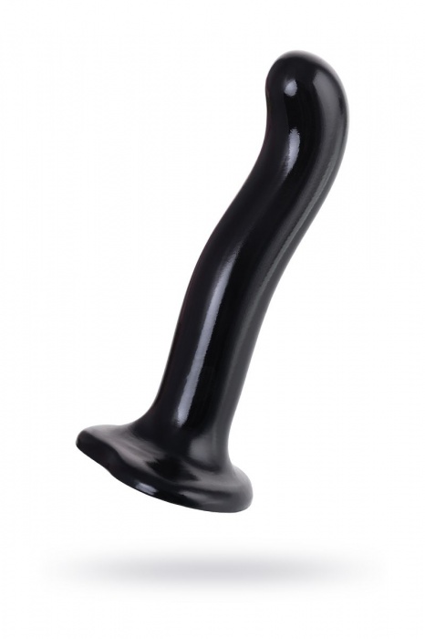 Черный стимулятор для пар P G-Spot Dildo Size L - 19 см. - Strap-on-me - в Нижнем Тагиле купить с доставкой