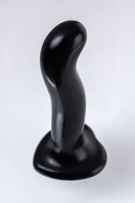 Черный стимулятор для пар P G-Spot Dildo Size L - 19 см. - Strap-on-me - в Нижнем Тагиле купить с доставкой