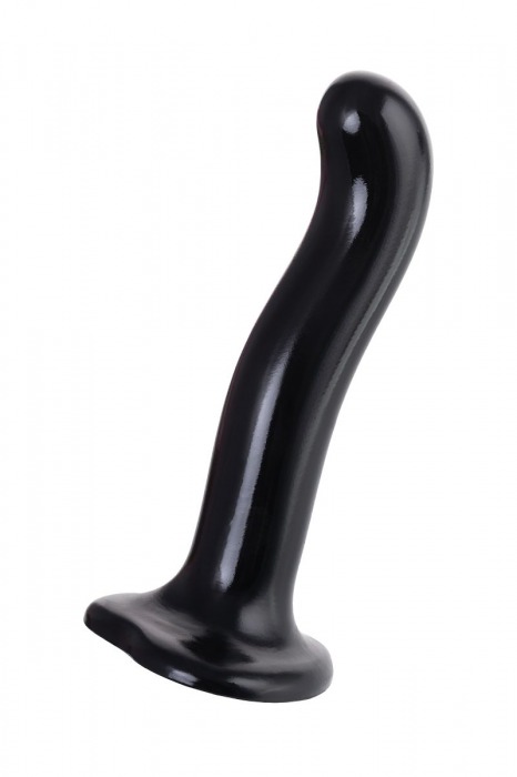Черный стимулятор для пар P G-Spot Dildo Size L - 19 см. - Strap-on-me - в Нижнем Тагиле купить с доставкой