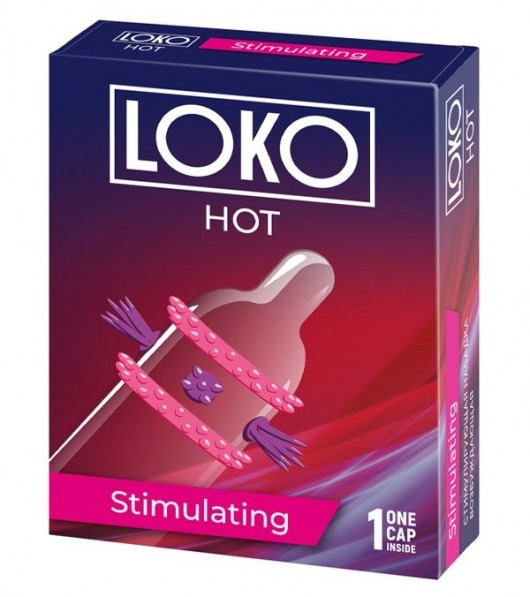 Стимулирующая насадка на пенис LOKO HOT с возбуждающим эффектом - Sitabella - в Нижнем Тагиле купить с доставкой