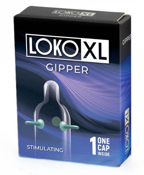 Стимулирующая насадка на пенис LOKO XL GIPPER - Sitabella - в Нижнем Тагиле купить с доставкой