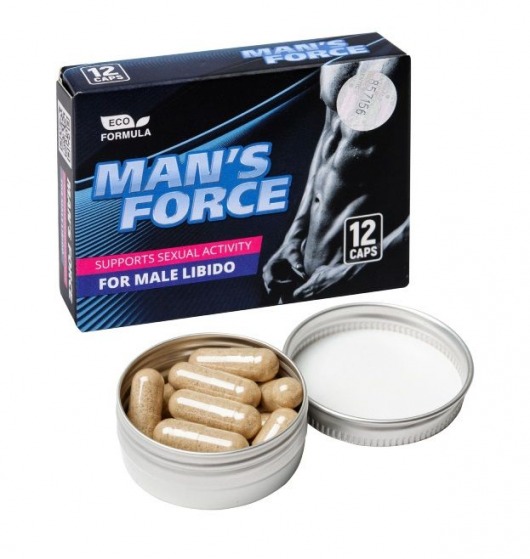 Пищевой концентрат для мужчин MANS FORCE  - 12 капсул - Sitabella - купить с доставкой в Нижнем Тагиле