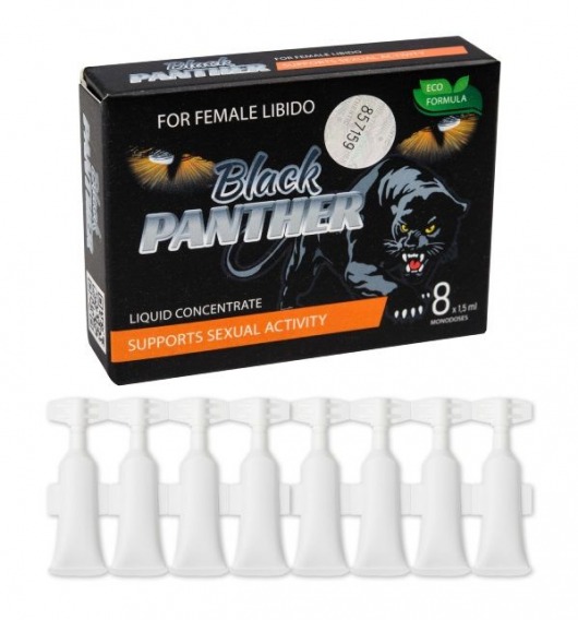 Пищевой концентрат для женщин BLACK PANTER - 8 монодоз (по 1,5 мл.) - Sitabella - купить с доставкой в Нижнем Тагиле