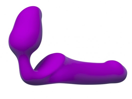 Лиловый безремневой страпон Queens M - Adrien Lastic - купить с доставкой в Нижнем Тагиле