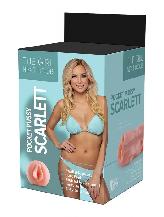 Телесный мастурбатор-вагина Scarlett - Dream Toys - в Нижнем Тагиле купить с доставкой