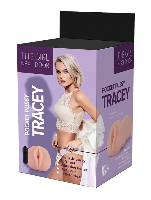 Телесный мастурбатор-вагина Tracey - Dream Toys - в Нижнем Тагиле купить с доставкой
