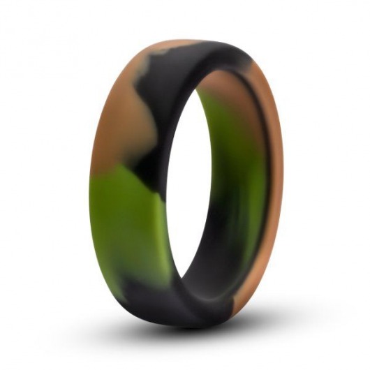 Эрекционное кольцо камуфляжной расцветки Silicone Camo Cock Ring - Blush Novelties - в Нижнем Тагиле купить с доставкой