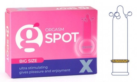 Стимулирующая насадка G-Spot X Big size - Sitabella - купить с доставкой в Нижнем Тагиле