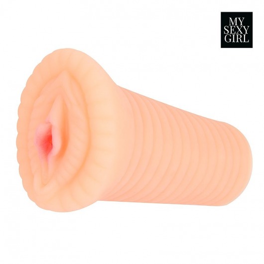 Реалистичный мастурбатор-вагина телесного цвета с вибрацией - Bior toys - в Нижнем Тагиле купить с доставкой