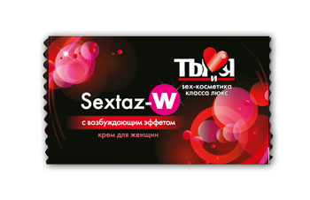 Возбуждающий крем для женщин Sextaz-W в одноразовой упаковке - 1,5 гр. - Биоритм - купить с доставкой в Нижнем Тагиле