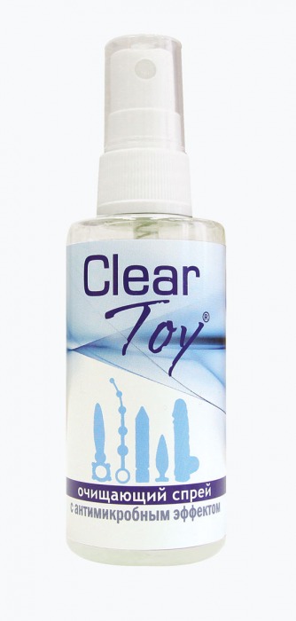 Очищающий спрей Clear Toy с антимикробным эффектом - 100 мл. - Биоритм - купить с доставкой в Нижнем Тагиле