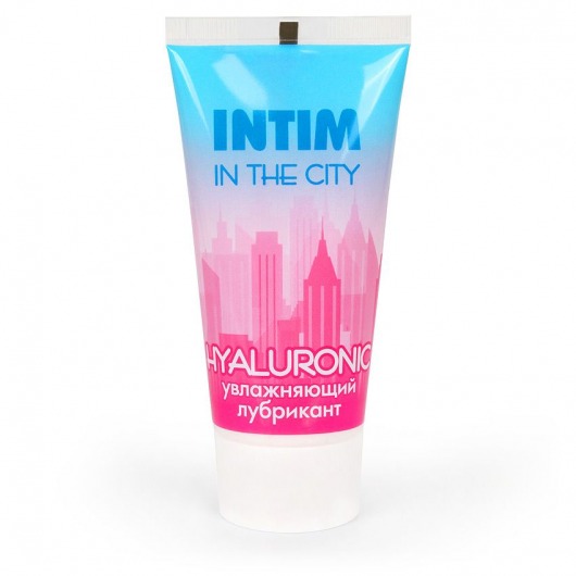 Увлажняющий лубрикант на водной основе Intim in the city Hyaluronic - 60 гр. - Биоритм - купить с доставкой в Нижнем Тагиле