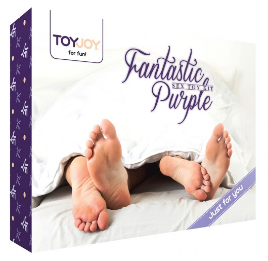 Эротический набор FANTASTIC PURPLE SEX TOY KIT - Toy Joy - купить с доставкой в Нижнем Тагиле