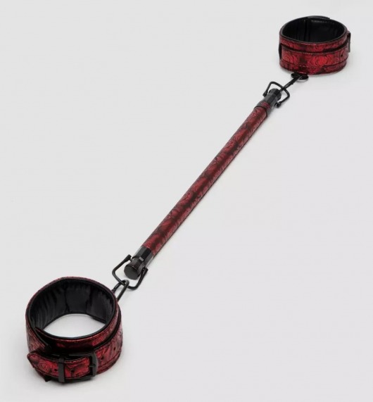Распорка для ног Reversible Restraint Bar with Cuffs - Fifty Shades of Grey - купить с доставкой в Нижнем Тагиле