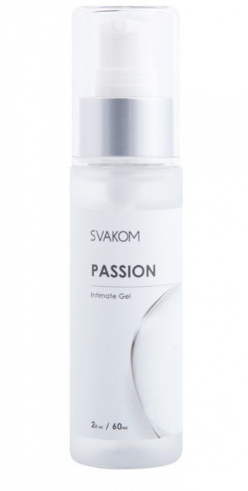 Смазка на водной основе Passion Intimate Gel - 60 мл. - Svakom - купить с доставкой в Нижнем Тагиле