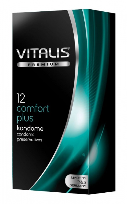 Контурные презервативы VITALIS PREMIUM comfort plus - 12 шт. - Vitalis - купить с доставкой в Нижнем Тагиле