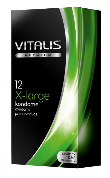 Презервативы увеличенного размера VITALIS PREMIUM x-large - 12 шт. - Vitalis - купить с доставкой в Нижнем Тагиле