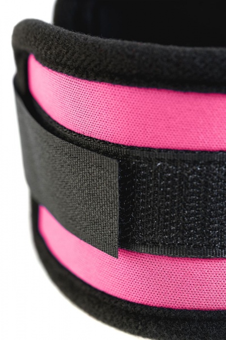 Оковы на ноги из неопрена розового цвета - ToyFa - купить с доставкой в Нижнем Тагиле