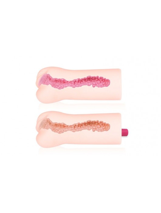 Телесный вибромастурбатор-вагина Sandara Auto - KOKOS - в Нижнем Тагиле купить с доставкой