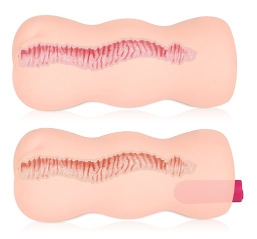 Телесный вибромастурбатор-анус TONGGGO 2 Auto - KOKOS - в Нижнем Тагиле купить с доставкой