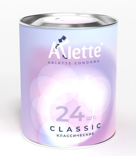 Классические презервативы Arlette Classic - 24 шт. - Arlette - купить с доставкой в Нижнем Тагиле