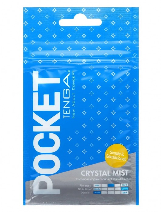 Карманный мастурбатор Crystal Mist - Tenga - в Нижнем Тагиле купить с доставкой
