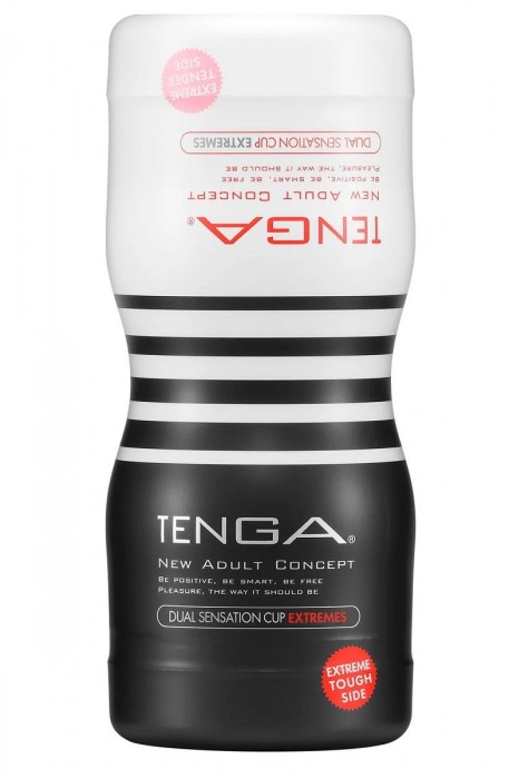 Мастурбатор Dual Sensation Cup Extremes - Tenga - в Нижнем Тагиле купить с доставкой