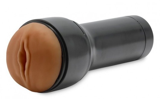 Коричневый мастурбатор-вагина Feel Stroker - Kiiroo - в Нижнем Тагиле купить с доставкой
