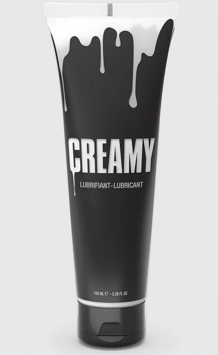 Смазка на водной основе Creamy с консистенцией спермы - 150 мл. - Strap-on-me - купить с доставкой в Нижнем Тагиле