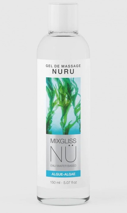 Массажный гель на водной основе Mixgliss NU Algae - 150 мл. - Strap-on-me - купить с доставкой в Нижнем Тагиле