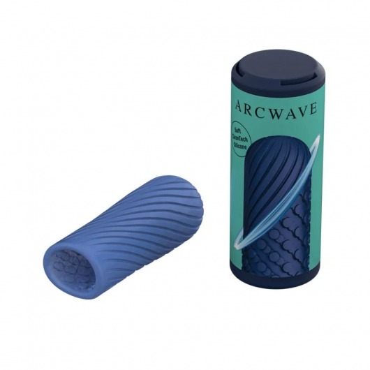 Синий двусторонний мастурбатор Arcwave Ghost Pocket Stroker - Arcwave - в Нижнем Тагиле купить с доставкой