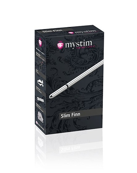 Зонд для электростимуляции уретры Slim Finn - 15 см. - MyStim - купить с доставкой в Нижнем Тагиле