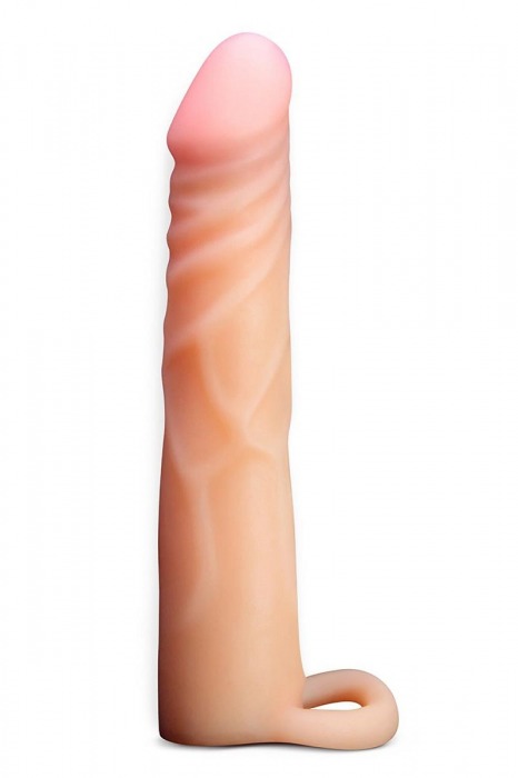 Телесная насадка на пенис Cock Xtender - 17,7 см. - Blush Novelties - в Нижнем Тагиле купить с доставкой