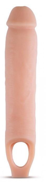 Телесная насадка на пенис 11.5 Inch Cock Sheath Penis Extender - 29,2 см. - Blush Novelties - в Нижнем Тагиле купить с доставкой