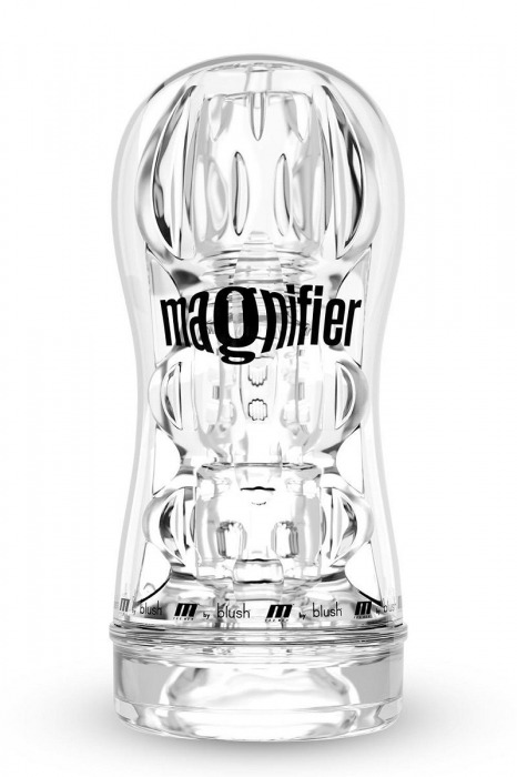 Прозрачный мастурбатор Soft and Wet Magnifier - Blush Novelties - в Нижнем Тагиле купить с доставкой