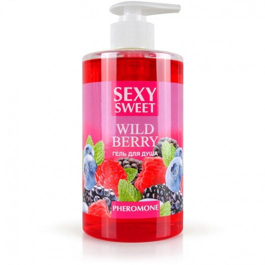Гель для душа Sexy Sweet Wild Berry с ароматом лесных ягод и феромонами - 430 мл. -  - Магазин феромонов в Нижнем Тагиле