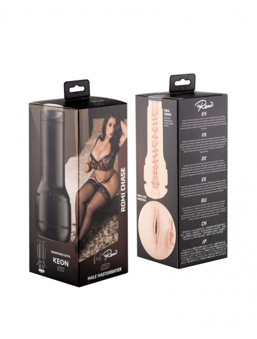 Телесный мастурбатор-вагина Feel Romi Chase - Kiiroo - в Нижнем Тагиле купить с доставкой