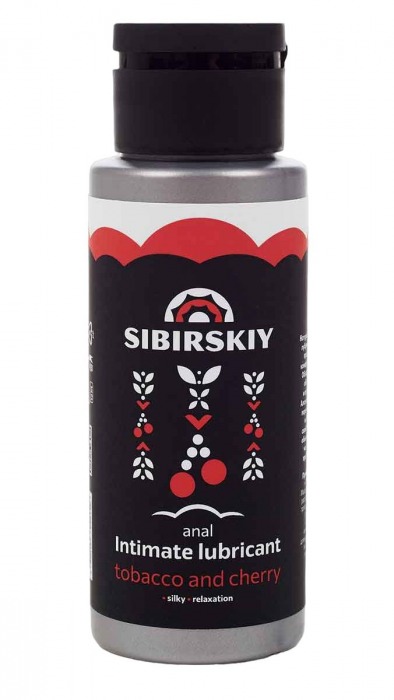 Анальный лубрикант на водной основе SIBIRSKIY с ароматом вишни и табака - 100 мл. - Sibirskiy - купить с доставкой в Нижнем Тагиле