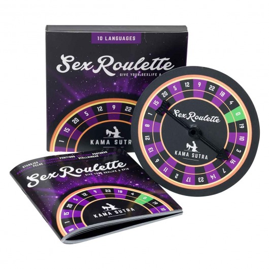 Настольная игра-рулетка Sex Roulette Kamasutra - Tease&Please - купить с доставкой в Нижнем Тагиле