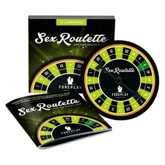 Настольная игра-рулетка Sex Roulette Foreplay - Tease&Please - купить с доставкой в Нижнем Тагиле