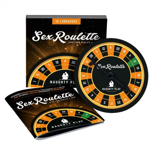 Настольная игра-рулетка Sex Roulette Naughty Play - Tease&Please - купить с доставкой в Нижнем Тагиле