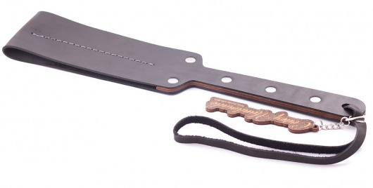 Гладкий мягкий удлиненный пэддл с заклепками - 32 см. - Crazy Handmade - купить с доставкой в Нижнем Тагиле