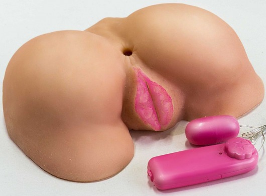 Вибровагина с двумя отверстиями и с выносным пультом - LOVETOY (А-Полимер) - в Нижнем Тагиле купить с доставкой