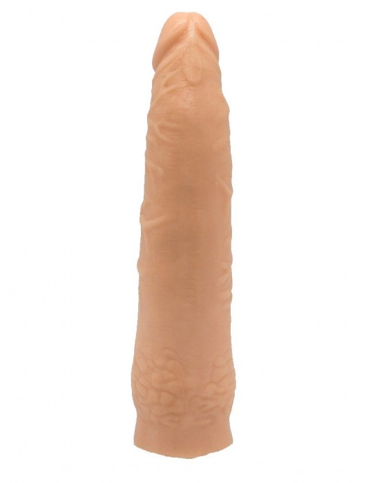 Страпон телесного цвета на регулируемых ремешках - 17 см. - LOVETOY (А-Полимер) - купить с доставкой в Нижнем Тагиле