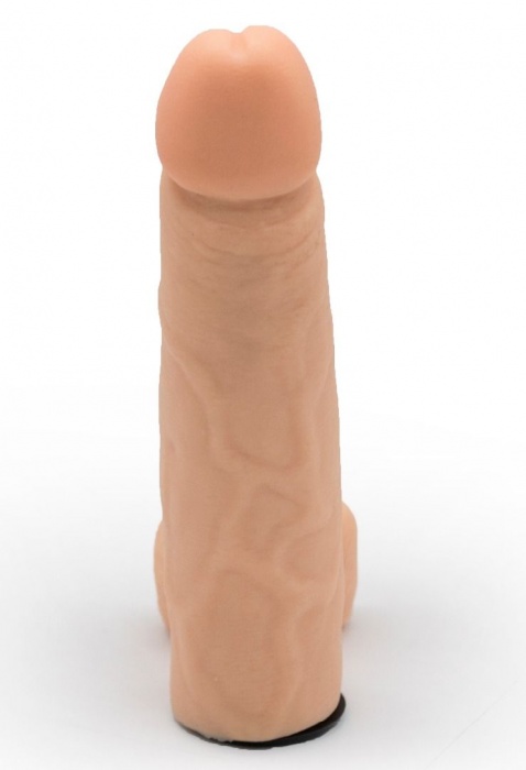 Фаллоимитатор телесного цвета на трусиках с плугом - 16,5 см. - LOVETOY (А-Полимер) - купить с доставкой в Нижнем Тагиле