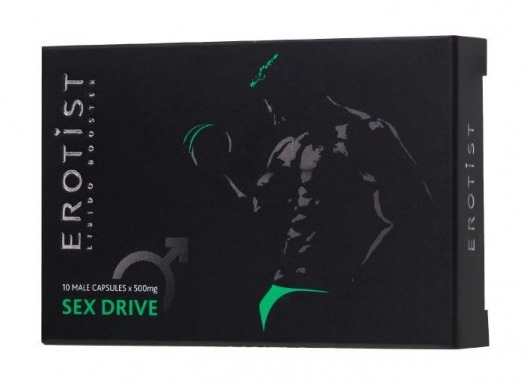 Капсулы для мужчин для повышения либидо Erotist SEX DRIVE - 10 капсул (500 мг.) - Erotist Libido Booster - купить с доставкой в Нижнем Тагиле