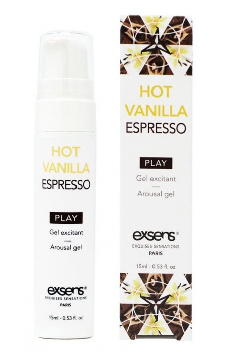 Возбуждающий гель Hot Vanilla Espresso Arousal Gel - 15 мл. - Exsens - купить с доставкой в Нижнем Тагиле
