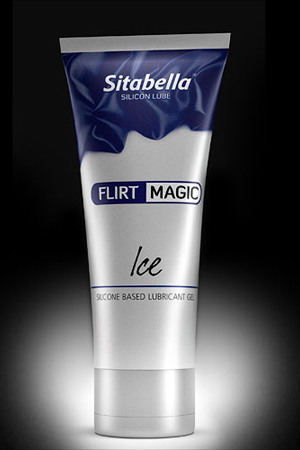 Силиконовая гель-смазка FLIRT MAGIC Ice с лёгким пролонгирующим эффектом - 75 мл. - Sitabella - купить с доставкой в Нижнем Тагиле