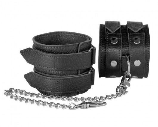 Чёрные кожаные оковы - Sitabella - купить с доставкой в Нижнем Тагиле